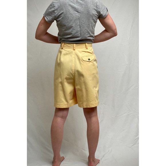 Vintage High Waist Bermuda Mom Shorts 30" Waist - Picture 4 of 10